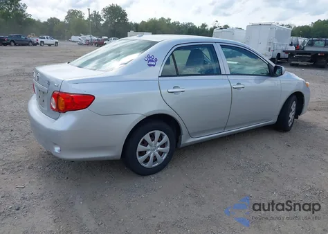 2009 Toyota Corolla Le из США, поврежденный, VIN JTDBL40E499077563